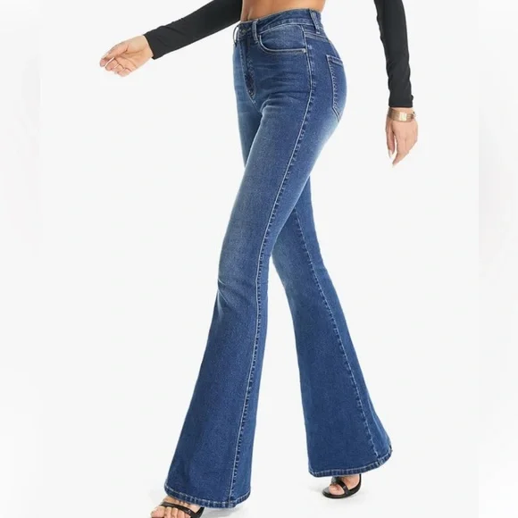 Flying Banana flare jeans size 8 - Picture 2 of 11